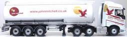 Oxford Diecast John Mitchell Volvo FH4 Cylindrical Tanker 1:76 Scale Right