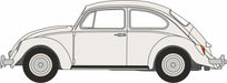 Oxford Diecast 1:76 Scale Volkswagen Beetle Lotus White 76VWB008 Left