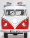 Oxford Diecast VW T1 Bus and Surfboards Coca Cola 76VWS008CC 1:76 Scale Front