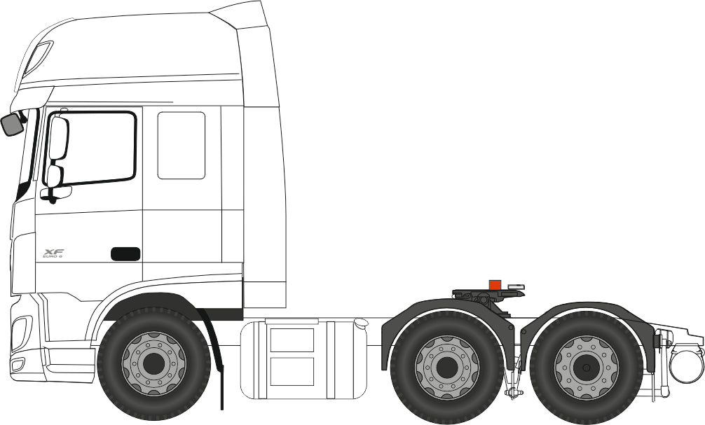 Daf XF Euro 6 Cab White