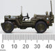 Oxford Diecast Willys MB US Army 76WMB003 1:76 Scale Dimensions