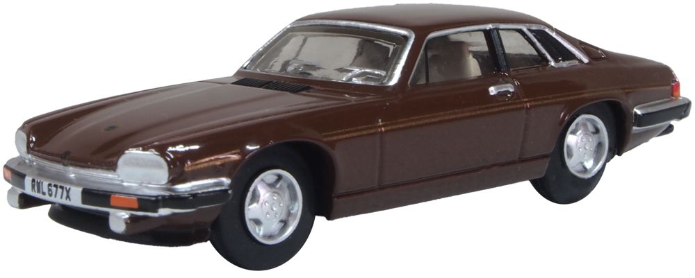 Jaguar XJS Grosvenor Brown by Oxford Diecast 1:76 Scale