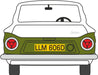Oxford Diecast Cortina MK I White - 1:76 Scale 76COR1001 Rear