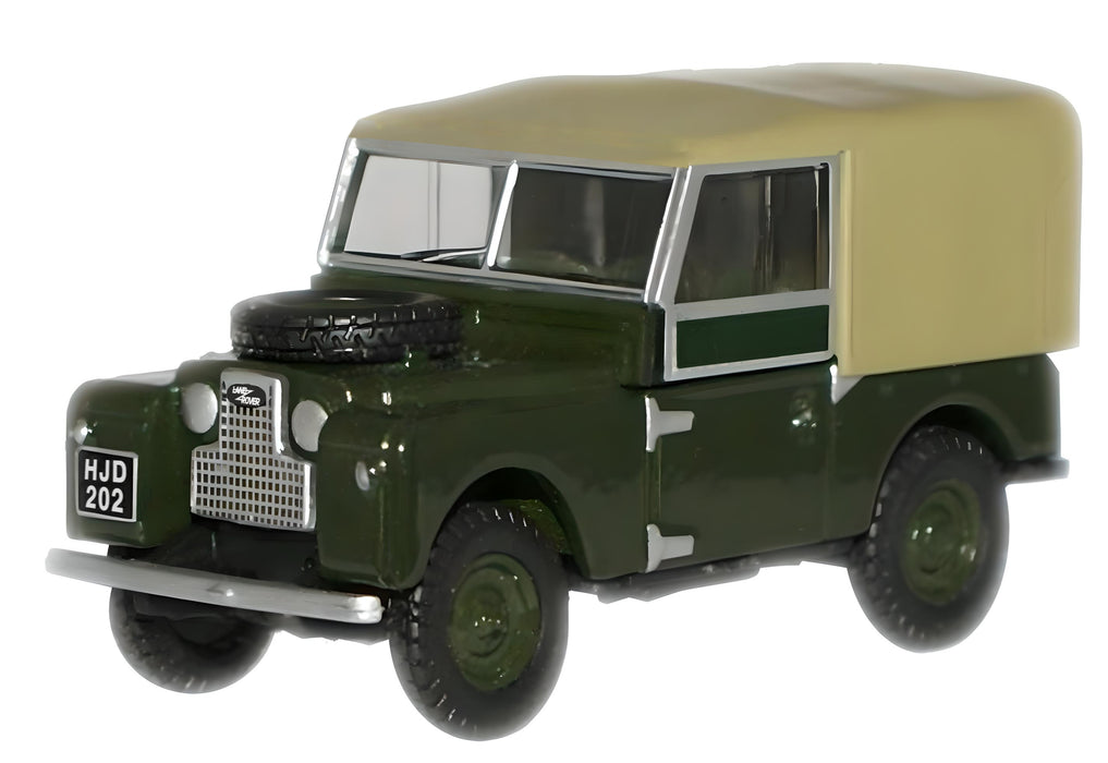 Oxford Diecast Land Rover 88 Canvas Green Bronze - 1:76 Scale 76LAN188009