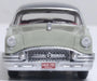 Model of the Buick Century 1955 Carlsbad Black/Windsor Grey/Dover White by Oxford at 1:87 scale fronte