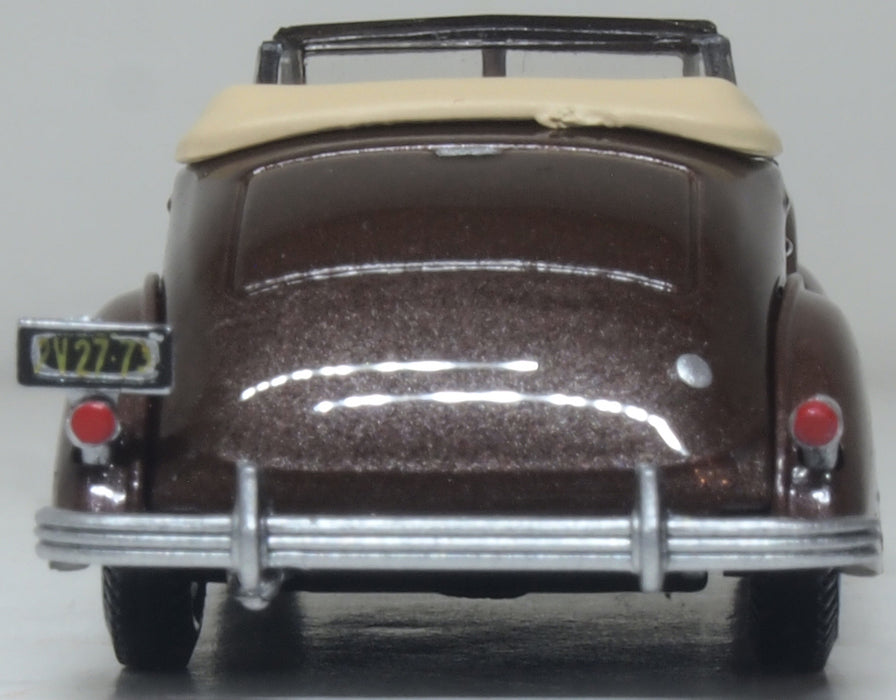 Oxford Diecast 1936 Buick Special Convertible Coupe Bengal Brown Metallic 1:87 Scale