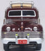 Oxford Diecast 1:87 scale Chrysler T & C Woody Wagon 1942 Regal Maroon Front