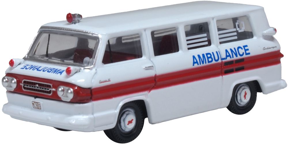 1962 Chevrolet Corvair Greenbrier Amblewagon Ambulance by Oxford