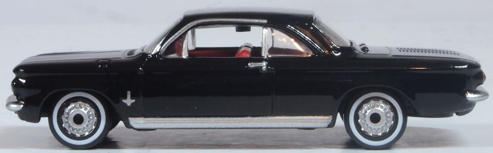 Oxford Diecast Chevrolet Corvair Coupe 1963 Tuxedo Black