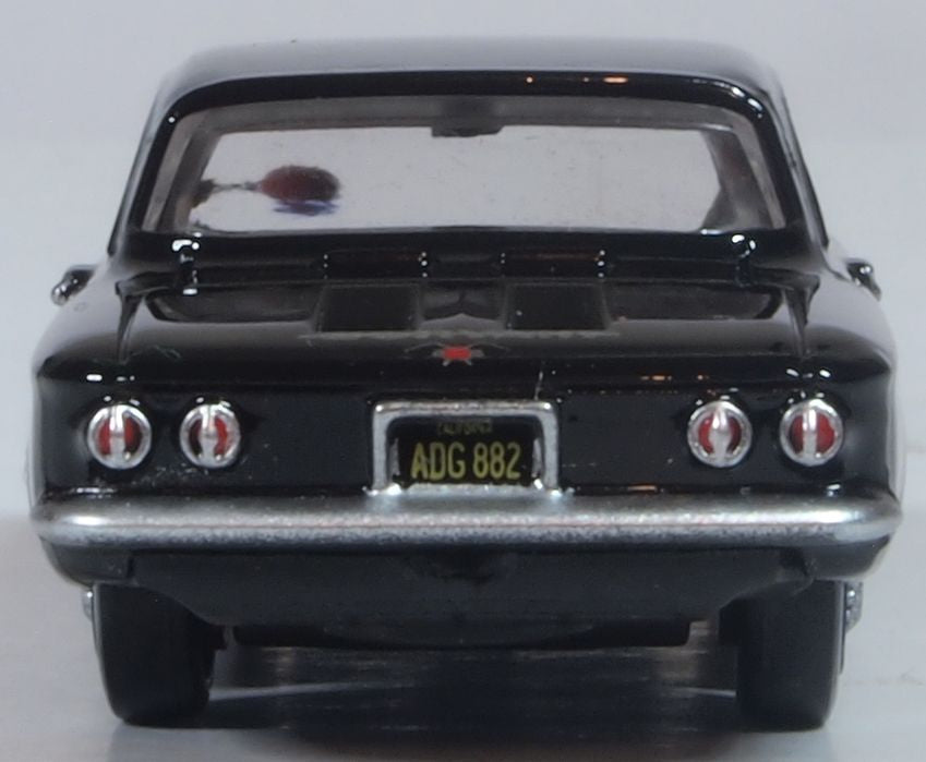 Oxford Diecast Chevrolet Corvair Coupe 1963 Tuxedo Black