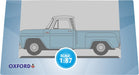 Oxford Diecast Chevrolet Stepside Pick Up 1965 Light Blue and White 1:87 Scale 87CP65001 Pack