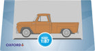 Oxford Diecast Chevrolet Stepside Pick Up 1965 Orange 87CP65002
