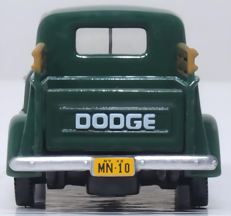 Oxford Diecast 1948 Dodge B-1B Pickup REA 1:87 scale 87DP48004 rear