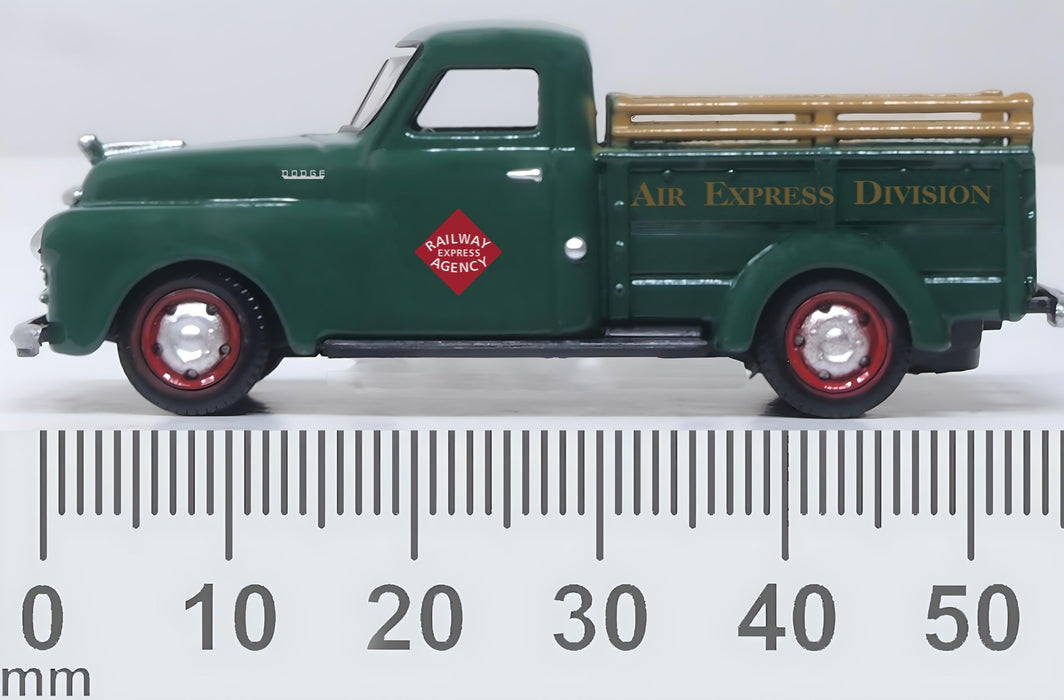 Oxford Diecast 1948 Dodge B-1B Pickup REA 1:87 scale 87DP48004 measurements