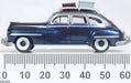 Oxford Diecast Desoto Suburban 1946-48 Butterfly Blue and Crystal Gray 1:87 Scale Measurements