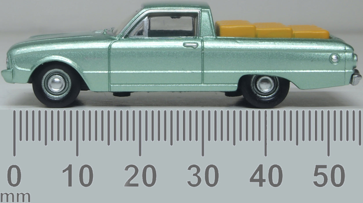 Oxford Diecast 1960 Ford Falcon Ranchero Meadowvale Green (Load) 1:87