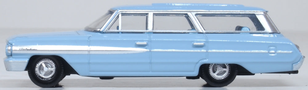 Oxford Diecast 1964 Ford Country Sedan Skylight Blue