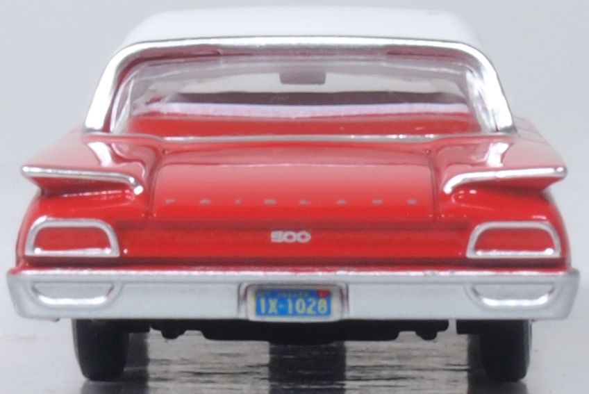 1960 Ford Fairlane 500 Town Sedan Monte Carlo Red/Corinthian White