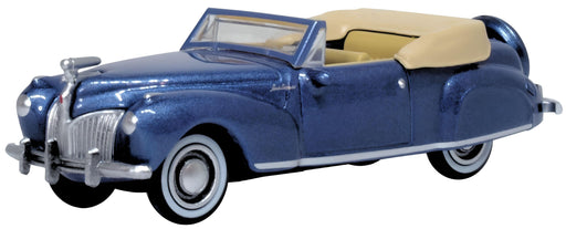 Oxford Diecast Darian Blue/tan Lincoln Continental 1941 87LC41007 1:87 Scale
