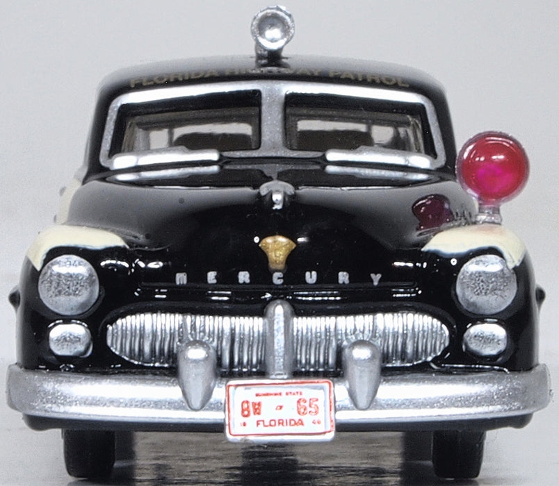 Oxford Diecast Florida Highway Patrol Mercury Monarch 1949 87ME49010 Front