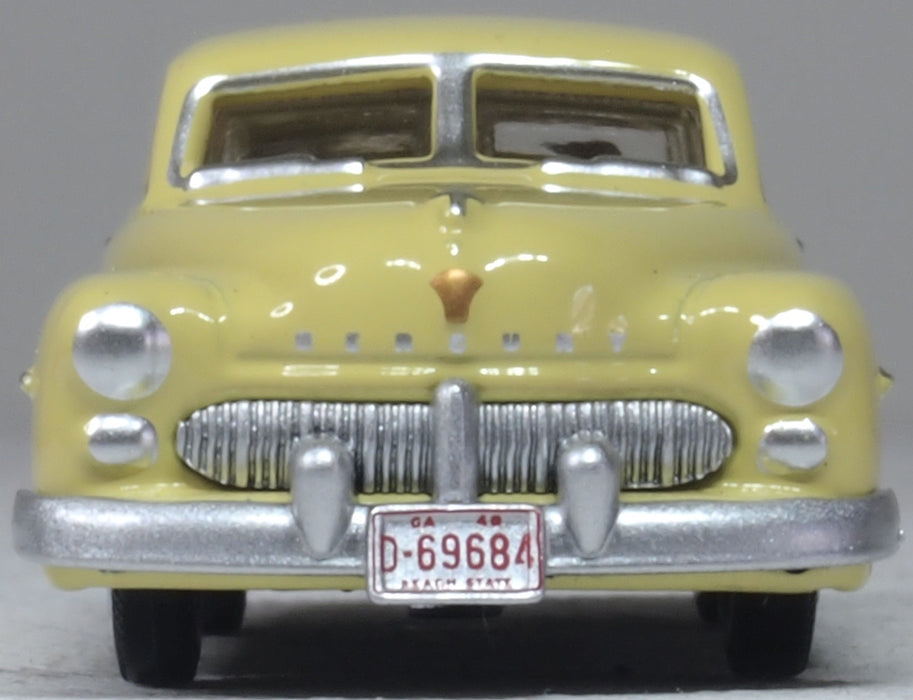 Oxford Diecast 1949 Mercury 8 Coupe Calabash Yellow 1:87