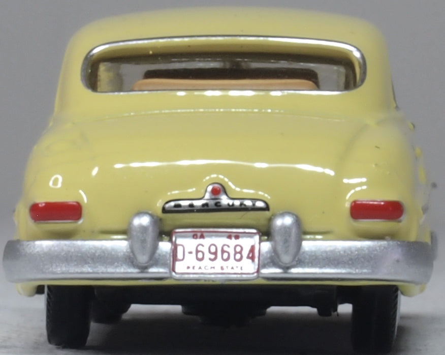 Oxford Diecast 1949 Mercury 8 Coupe Calabash Yellow 1:87