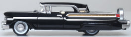 Model of the Mercury Montclair 1957 Tuxedo Black by Oxford at 1:87 scale 87MT57005 Left