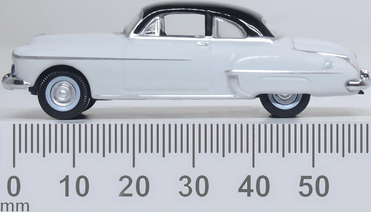 Oxford Diecast Marol Grey/Black Oldsmobile Rocket 88 Coupe 1950 -1:87 Scale 87OR50005 measurements