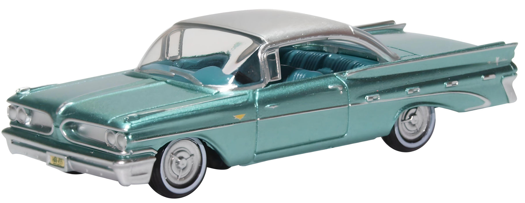 Oxford Diecast Pontiac Bonneville Coupe 1959 Seaspray Green 87PB59003