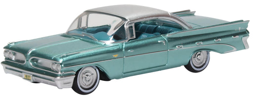 Oxford Diecast Pontiac Bonneville Coupe 1959 Seaspray Green 87PB59003