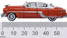 Oxford Diecast Coral Red/Winter White Pontiac Chieftain 4 Door 1954 87PC54004 1:87 HO Scale Measurements