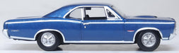 Oxford Diecast 1:87 Scale HO Pontiac GTO 1966 Fontaine Blue 87PG66001 Right