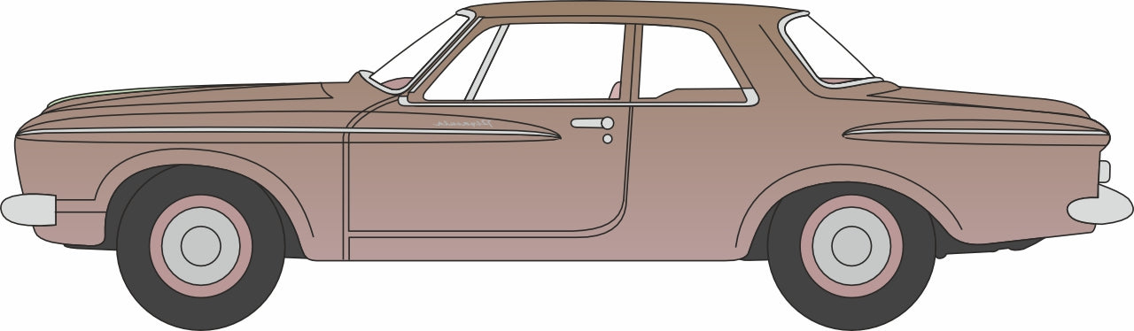 Oxford Diecast Plymouth Savoy 1962 Luminous Brown 1:87 Scale
