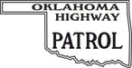 Oxford Diecast Plymouth Savoy Sedan 1959 Oklahoma Highway Patrol 87PS59001 Door Badge