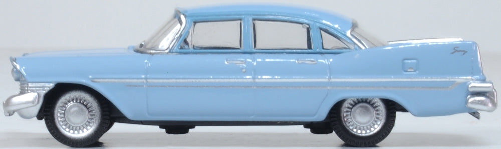 Oxford Diecast 1959 Plymouth Savoy Sedan Powder Blue