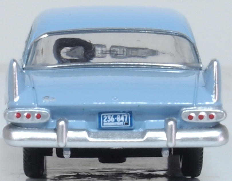 Oxford Diecast 1959 Plymouth Savoy Sedan Powder Blue