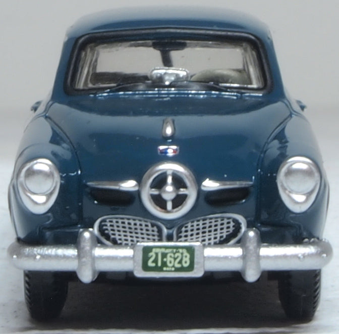 Oxford Diecast 1950 Studebaker Champion Starlight Coupe Aqua Green 1:87