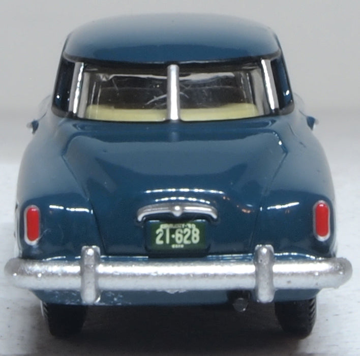 Oxford Diecast 1950 Studebaker Champion Starlight Coupe Aqua Green 1:87