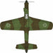Oxford Diecast Dornier Do 335 Smithsonian 1:72 Scale Model Aircraft - AC048 Upper