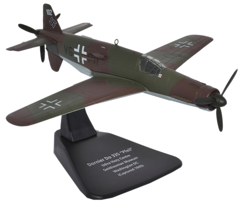 Oxford Diecast Dornier Do 335 Smithsonian 1:72 Scale Model Aircraft - AC048