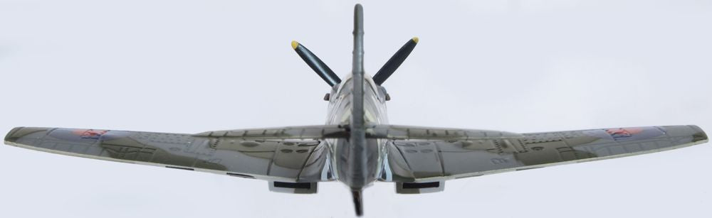 Oxford Diecast Spitfire Ixe 443 Sqn. RCAF AC098 1:72 Scale Rear