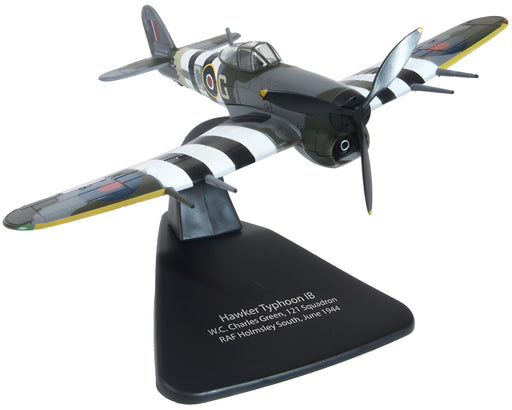 Oxford Diecast 121 Squadron RAF Holmsley South 1944 Hawker Typhoon Mk1 AC100