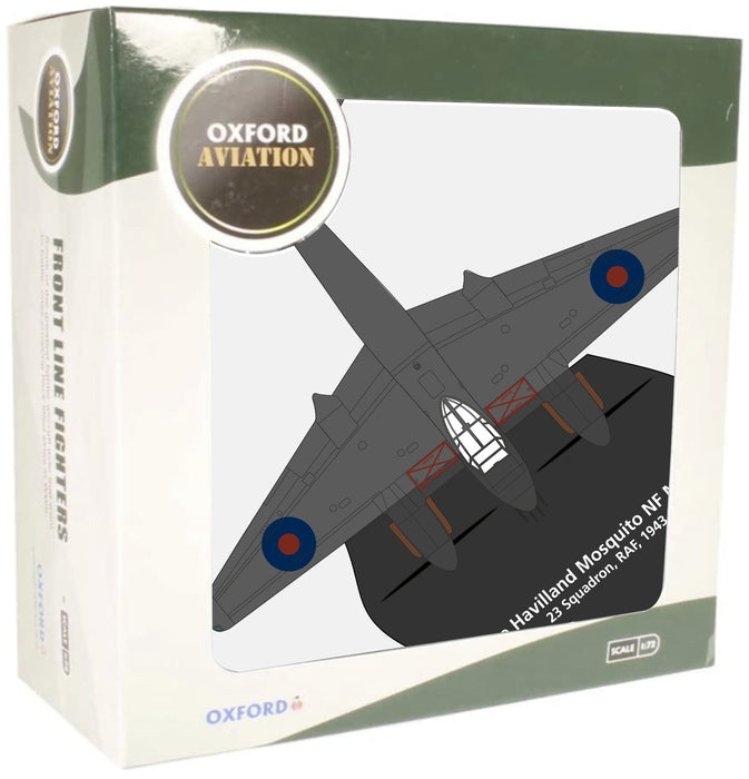 Oxford Diecast 1:72 scale model of the 23 Squadron RAF 1943 DH Mosquito AC102 Pack