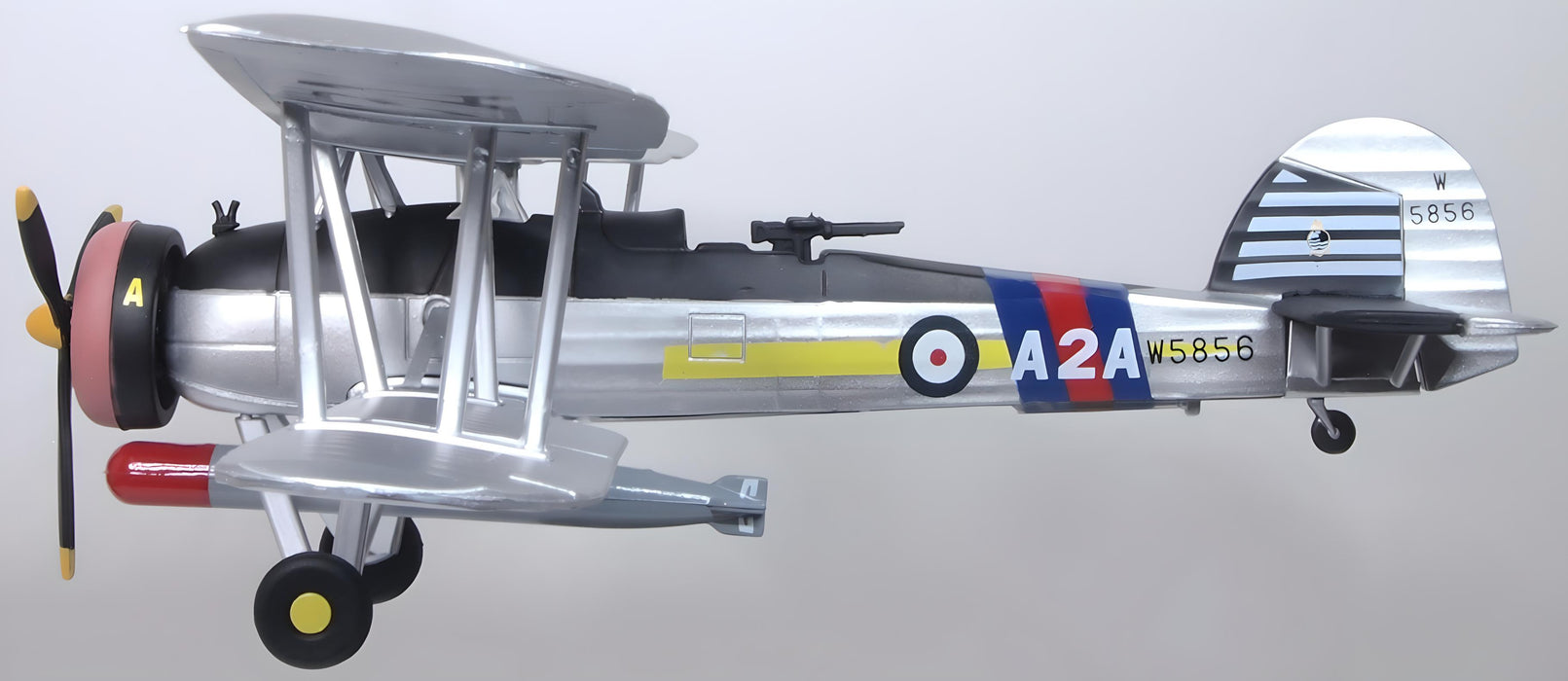 Oxford Diecast Fairey Swordfish FAA/RN Historic Flight. RNAS Yeovilton AC111 1:72 Scale Left