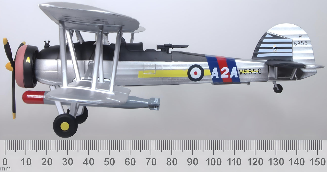 Oxford Diecast Fairey Swordfish FAA/RN Historic Flight. RNAS Yeovilton AC111 1:72 Scale Measurements