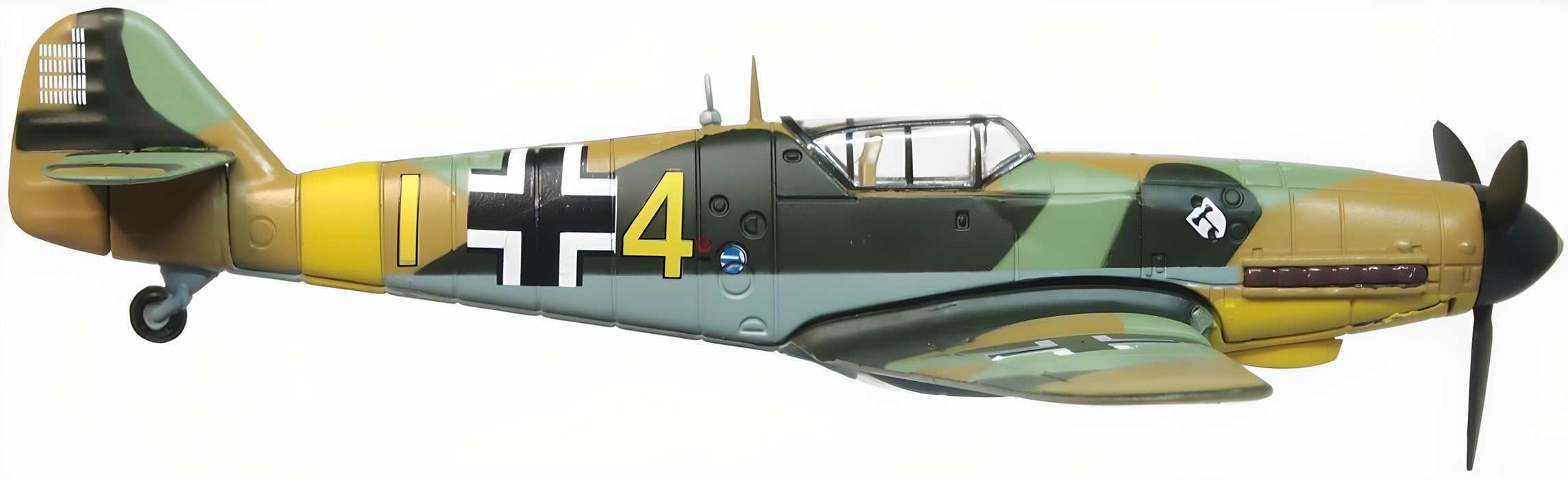 Messerschmitt-Bf-109F4/Trop-104-Eberhard-von-Boremsk No Swastika - 172 Scale AC114S right