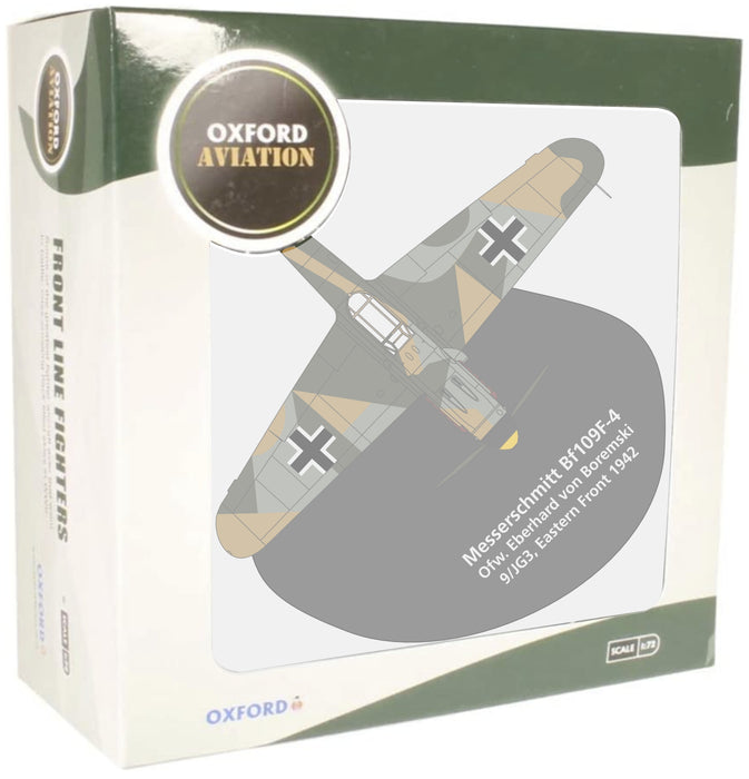 Oxford Diecast Messerschmitt Bf 109F-4/Trop-104 Eberhard von Boremski - 1:72 scale AC114 pack