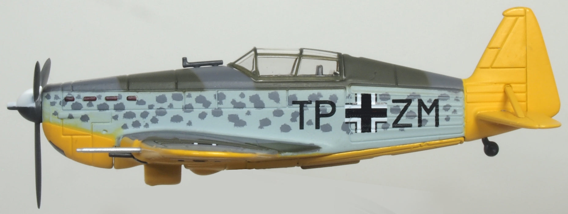 Oxford Diecast Morane Saulnier 406 KG200 Ossuntarbes France 1943 No Swastika 1:72 Scale Left