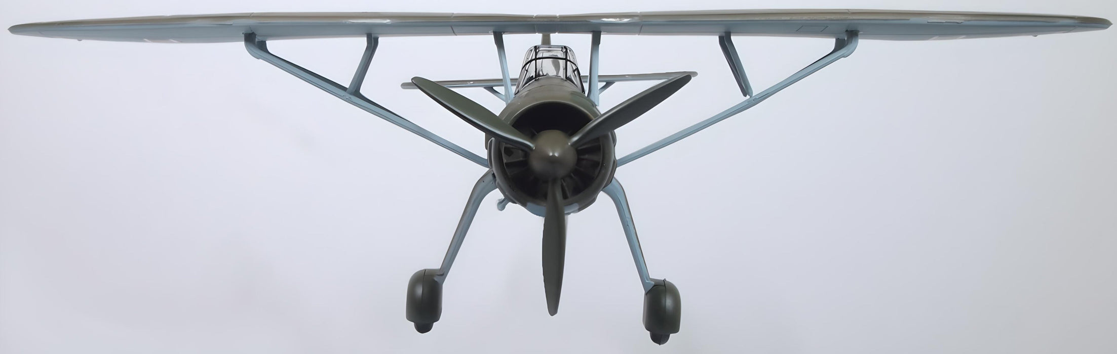 Oxford Diecast 1:72nd scale AC120 H.Gaub/G.Schroder A.F.U.Recon.Grp. Poland 1939 Henschel HS126 Front Non Swatika Version