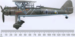 Oxford Diecast 1:72nd scale AC120 H.Gaub/G.Schroder A.F.U.Recon.Grp. Poland 1939 Henschel HS126 Measurements Non Swatika Version